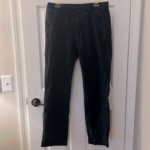 Polo Ralph Lauren Cotton Navy Blue Dress Pants